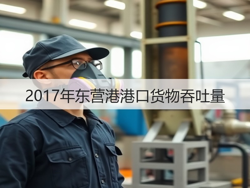 2017年东营港港口货物吞吐量