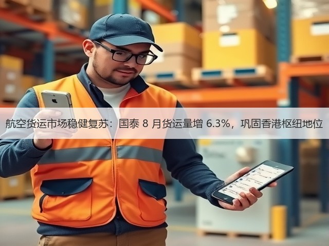 航空货运市场稳健复苏:国泰 8 月货运量增 6.3%,巩固香港枢纽地位(图2) 航空货运市场稳健复苏:国泰 8 月货运量增 6.3%,巩固香港枢纽地位(图2)