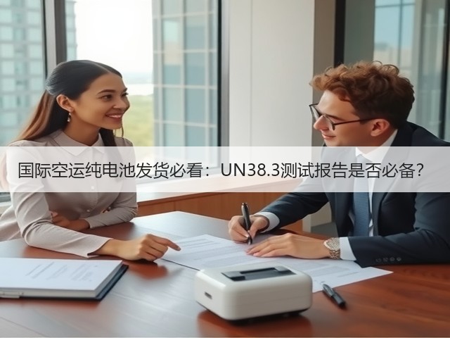 国际空运纯电池发货必看:UN38.3测试报告是否必备?(图2) 国际空运纯电池发货必看:UN38.3测试报告是否必备?(图2)