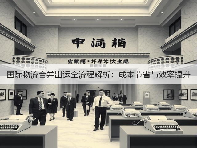 国际物流合并出运全流程解析:成本节省与效率提升(图3) 国际物流合并出运全流程解析:成本节省与效率提升(图3)
