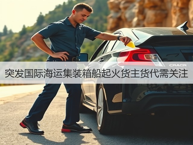 突发国际海运集装箱船起火货主货代需关注(图1)