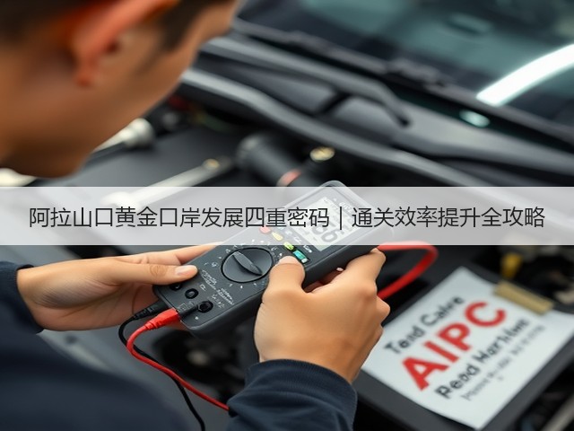 阿拉山口黄金口岸发展四重密码|通关效率提升全攻略(图1) 阿拉山口黄金口岸发展四重密码|通关效率提升全攻略(图1)