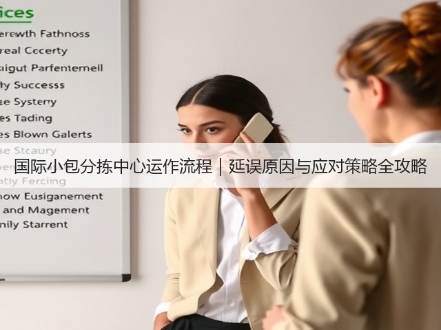 国际小包分拣中心运作流程|延误原因与应对策略全攻略(图1) 国际小包分拣中心运作流程|延误原因与应对策略全攻略(图1)