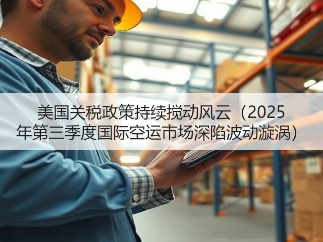美国关税政策持续搅动风云(2025 年第三季度国际空运市场深陷波动漩涡)(图1) 美国关税政策持续搅动风云(2025 年第三季度国际空运市场深陷波动漩涡)(图1)