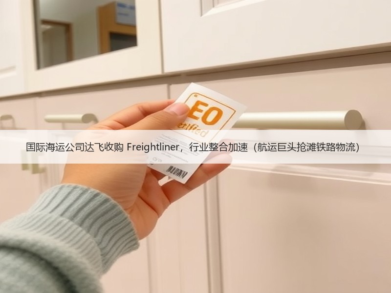 国际海运公司达飞收购 Freightliner，行业整合加速（航运巨头抢滩铁路物流）