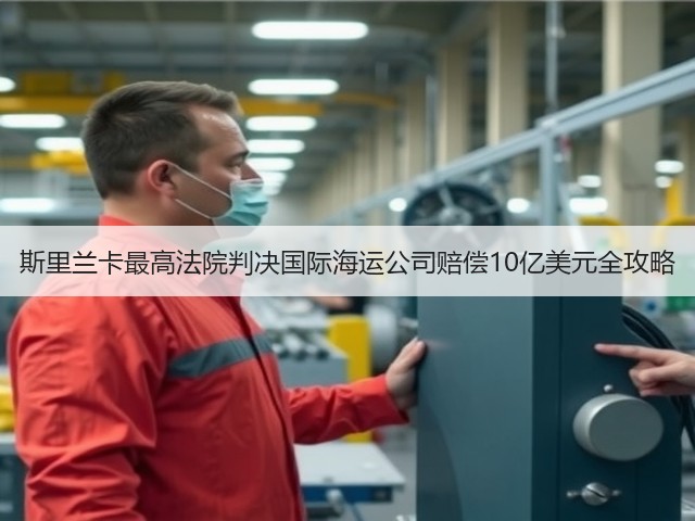 斯里兰卡最高法院判决国际海运公司赔偿10亿美元全攻略(图2) 斯里兰卡最高法院判决国际海运公司赔偿10亿美元全攻略(图2)