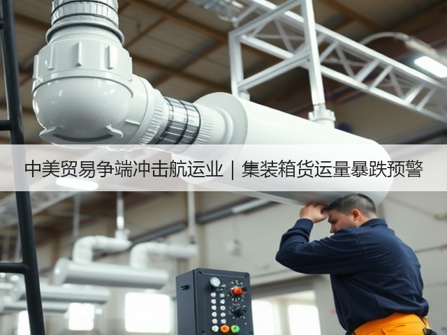 中美贸易争端冲击航运业|集装箱货运量暴跌预警(图1) 中美贸易争端冲击航运业|集装箱货运量暴跌预警(图1)