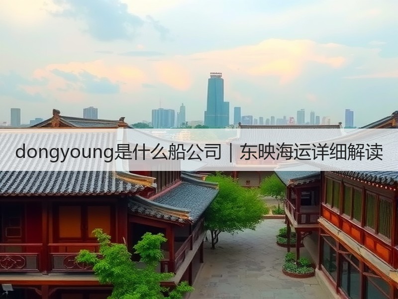 dongyoung是什么船公司|东映海运详细解读 dongyoung是什么船公司|东映海运详细解读