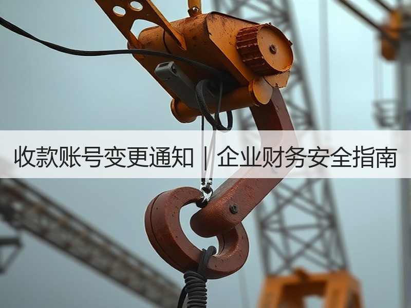 收款账号变更通知|企业财务安全指南 收款账号变更通知|企业财务安全指南