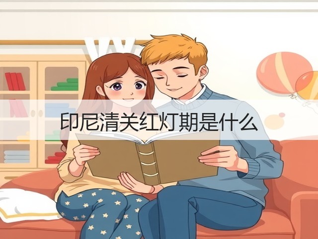 印尼清关红灯期是什么(图1) 印尼清关红灯期是什么(图1)