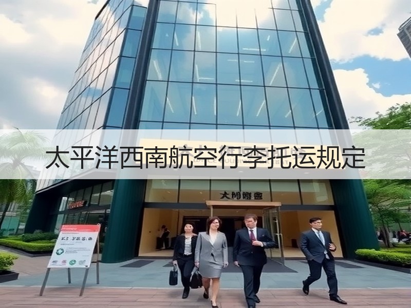 太平洋西南航空行李托运规定