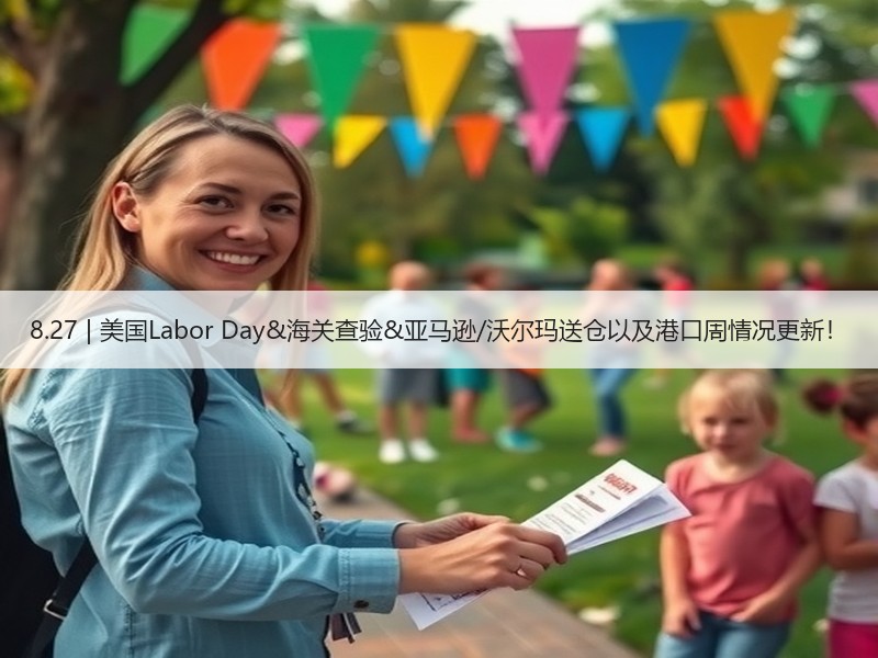 8.27 | 美国Labor Day&海关查验&亚马逊/沃尔玛送仓以及港口周情况更新！