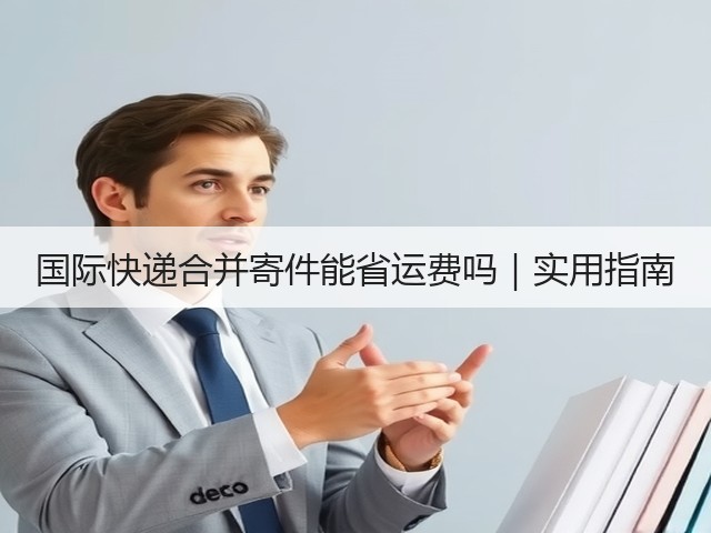 国际快递合并寄件能省运费吗|实用指南(图2) 国际快递合并寄件能省运费吗|实用指南(图2)
