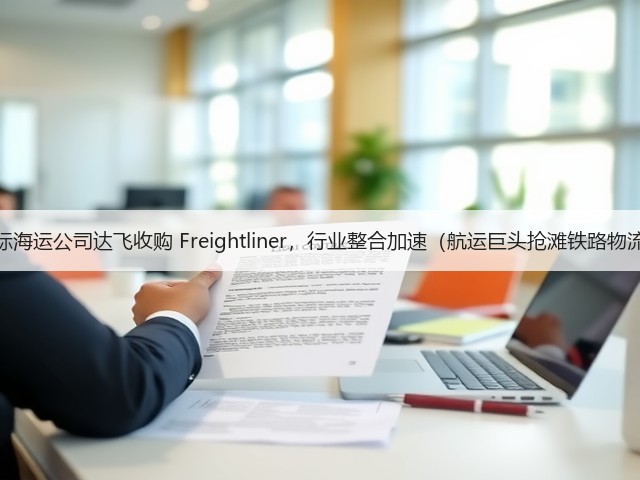 国际海运公司达飞收购 Freightliner，行业整合加速（航运巨头抢滩铁路物流）(图2)