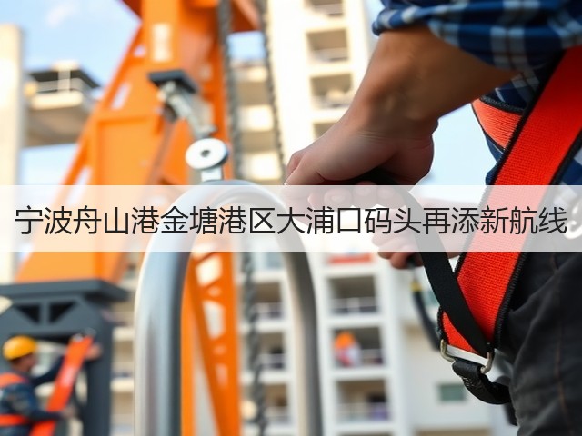 宁波舟山港金塘港区大浦口码头再添新航线(图2)