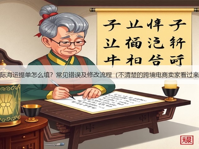 国际海运提单怎么填?常见错误及修改流程(不清楚的跨境电商卖家看过来)(图3) 国际海运提单怎么填?常见错误及修改流程(不清楚的跨境电商卖家看过来)(图3)