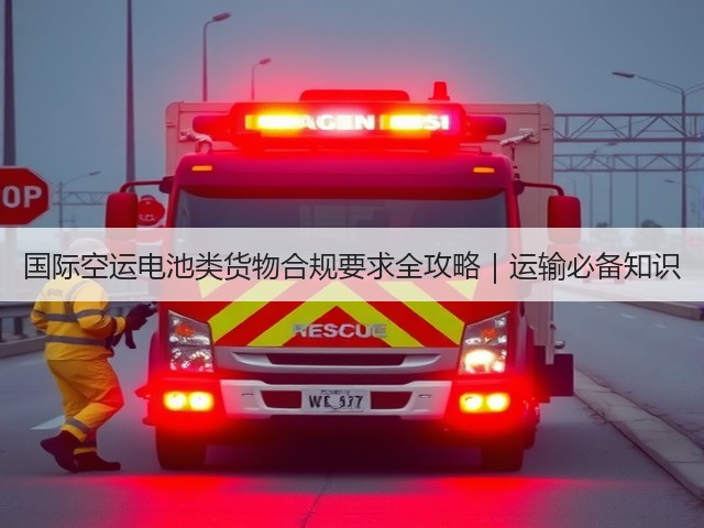 国际空运电池类货物合规要求全攻略|运输必备知识(图1) 国际空运电池类货物合规要求全攻略|运输必备知识(图1)