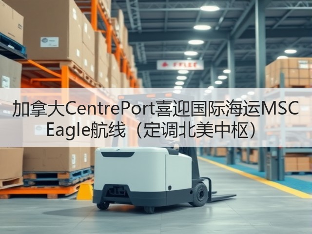 加拿大CentrePort喜迎国际海运MSC Eagle航线(定调北美中枢)(图3) 加拿大CentrePort喜迎国际海运MSC Eagle航线(定调北美中枢)(图3)