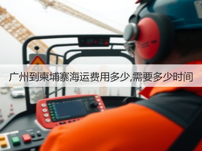 广州到柬埔寨海运费用多少,需要多少时间