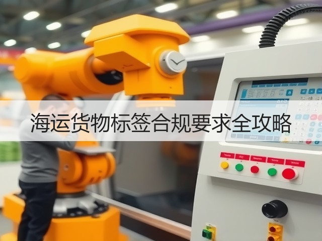 海运货物标签合规要求全攻略(图1)