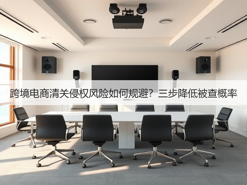 跨境电商清关侵权风险如何规避？三步降低被查概率