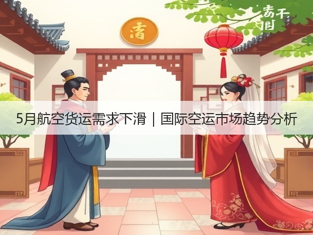 5月航空货运需求下滑|国际空运市场趋势分析(图2) 5月航空货运需求下滑|国际空运市场趋势分析(图2)