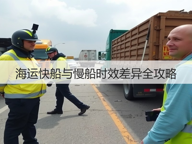 海运快船与慢船时效差异全攻略