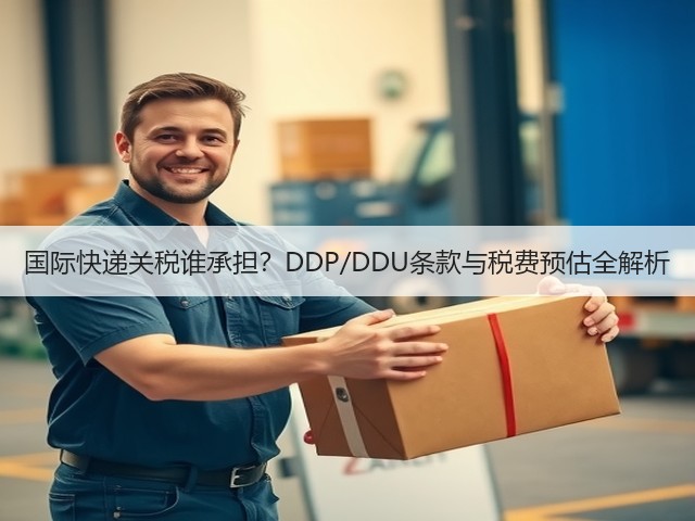 国际快递关税谁承担?DDP/DDU条款与税费预估全解析(图2) 国际快递关税谁承担?DDP/DDU条款与税费预估全解析(图2)
