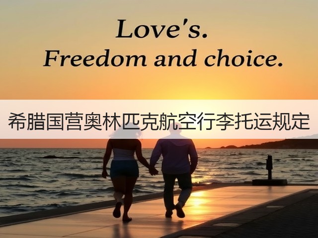 希腊国营奥林匹克航空行李托运规定(图2) 希腊国营奥林匹克航空行李托运规定(图2)
