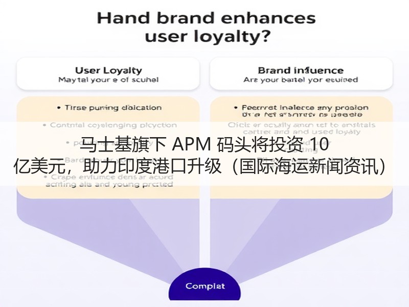 马士基旗下 APM 码头将投资 10 亿美元，助力印度港口升级（国际海运新闻资讯）