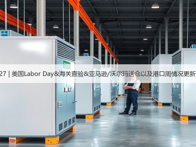 8.27 | 美国Labor Day&海关查验&亚马逊/沃尔玛送仓以及港口周情况更新!(图1) 8.27 | 美国Labor Day&海关查验&亚马逊/沃尔玛送仓以及港口周情况更新!(图1)