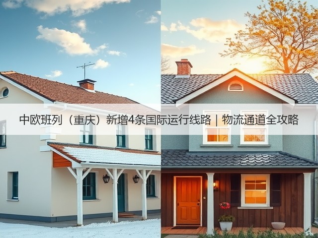 中欧班列(重庆)新增4条国际运行线路|物流通道全攻略(图2) 中欧班列(重庆)新增4条国际运行线路|物流通道全攻略(图2)