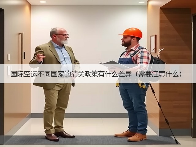 国际空运不同国家的清关政策有什么差异（需要注意什么）(图3)