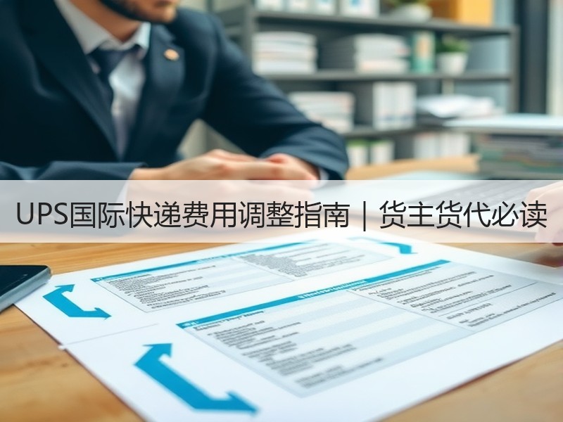 UPS国际快递费用调整指南|货主货代必读 UPS国际快递费用调整指南|货主货代必读