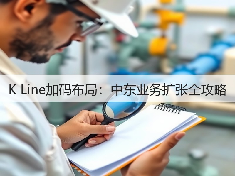 K Line加码布局：中东业务扩张全攻略