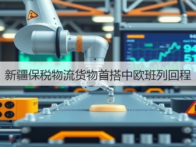 新疆保税物流货物首搭中欧班列回程(图2) 新疆保税物流货物首搭中欧班列回程(图2)