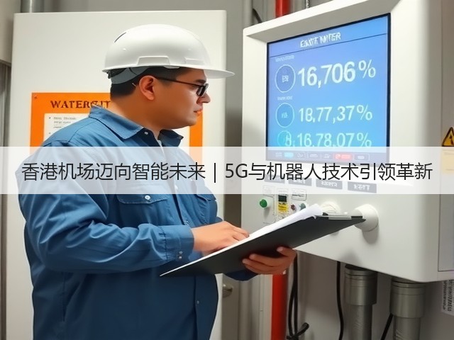 香港机场迈向智能未来|5G与机器人技术引领革新(图2) 香港机场迈向智能未来|5G与机器人技术引领革新(图2)