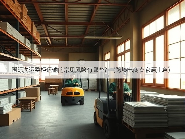 国际海运整柜运输的常见风险有哪些？（跨境电商卖家请注意）(图1)