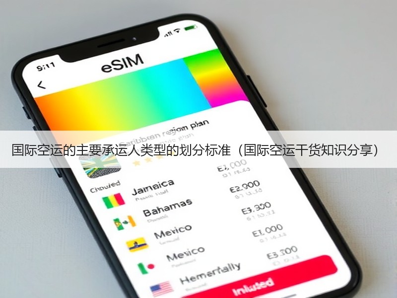 国际空运的主要承运人类型的划分标准（国际空运干货知识分享）