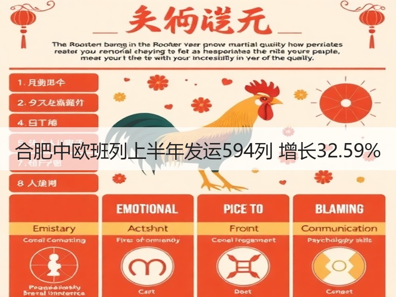 合肥中欧班列上半年发运594列 增长32.59%