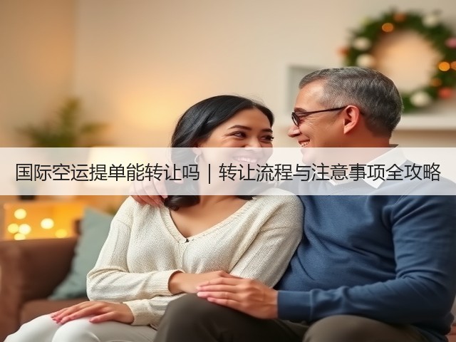 国际空运提单能转让吗｜转让流程与注意事项全攻略(图1)