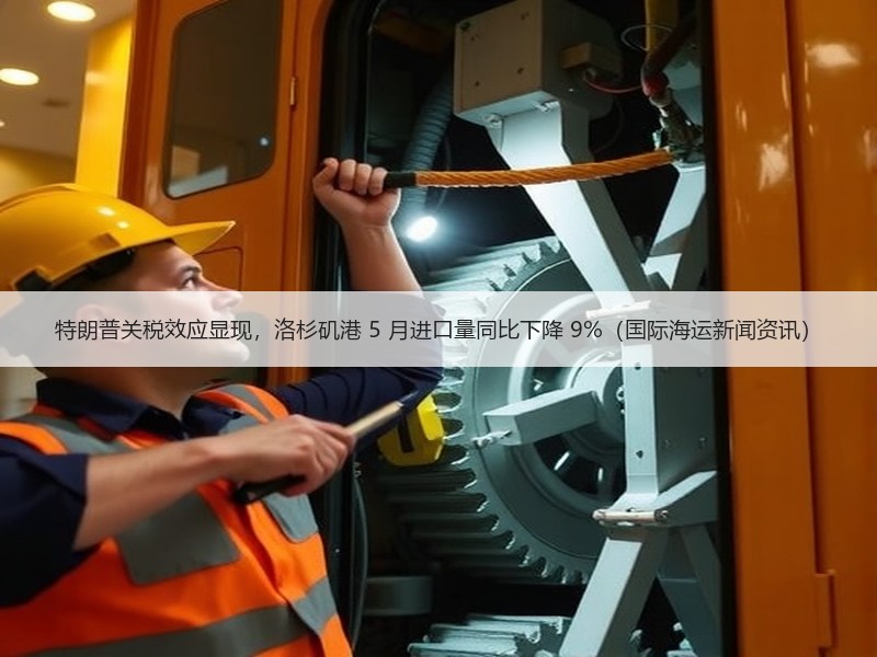 特朗普关税效应显现,洛杉矶港 5 月进口量同比下降 9%(国际海运新闻资讯) 特朗普关税效应显现,洛杉矶港 5 月进口量同比下降 9%(国际海运新闻资讯)