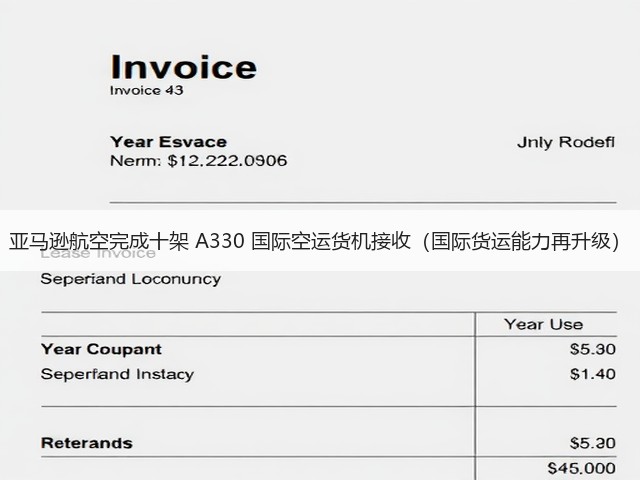 亚马逊航空完成十架 A330 国际空运货机接收(国际货运能力再升级)(图3) 亚马逊航空完成十架 A330 国际空运货机接收(国际货运能力再升级)(图3)
