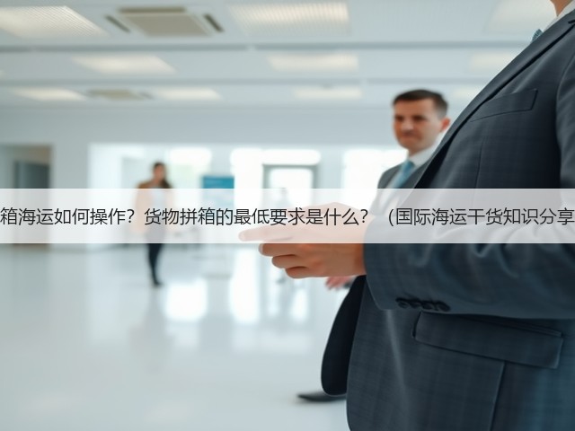 拼箱海运如何操作?货物拼箱的最低要求是什么?(国际海运干货知识分享)(图2) 拼箱海运如何操作?货物拼箱的最低要求是什么?(国际海运干货知识分享)(图2)