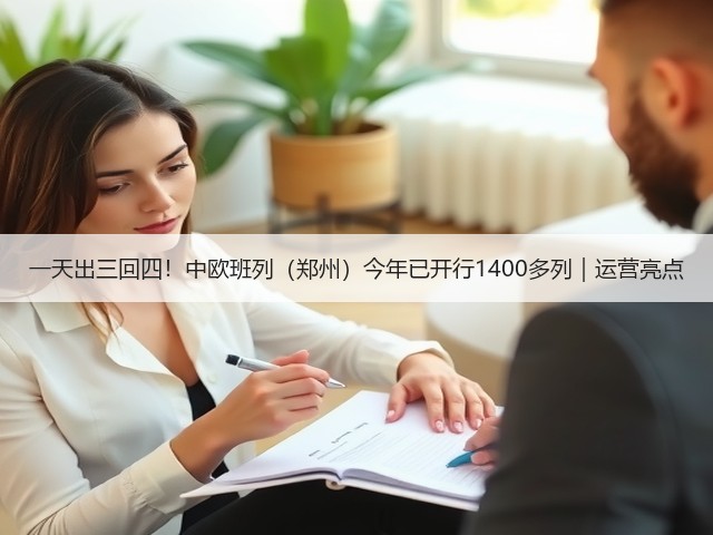 一天出三回四!中欧班列(郑州)今年已开行1400多列|运营亮点(图1) 一天出三回四!中欧班列(郑州)今年已开行1400多列|运营亮点(图1)