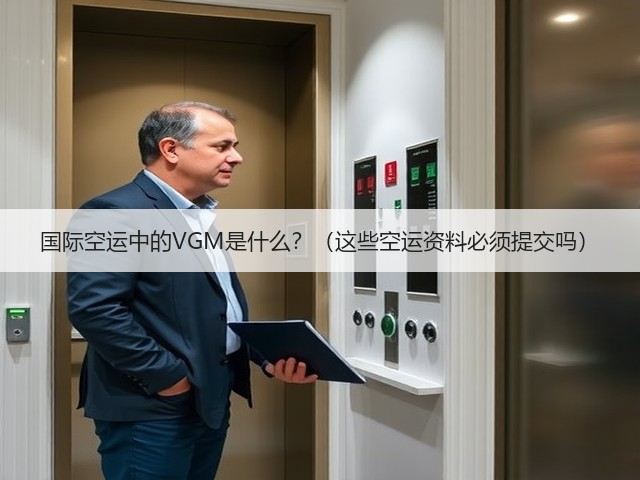 国际空运中的VGM是什么?(这些空运资料必须提交吗)(图2) 国际空运中的VGM是什么?(这些空运资料必须提交吗)(图2)