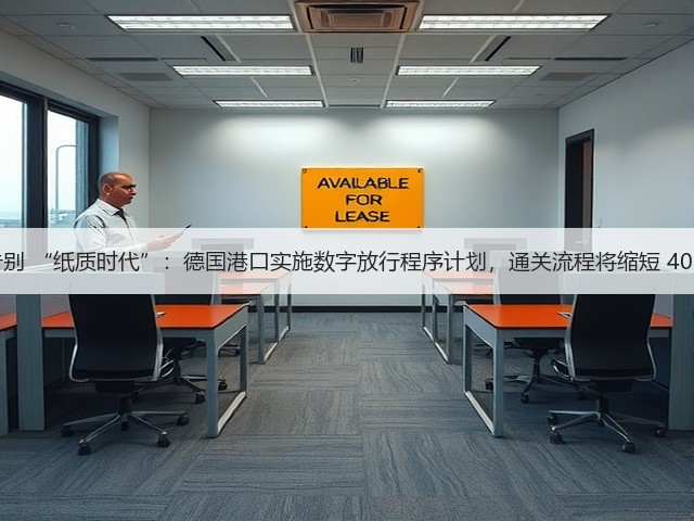 告别 “纸质时代”:德国港口实施数字放行程序计划,通关流程将缩短 40%(图3) 告别 “纸质时代”:德国港口实施数字放行程序计划,通关流程将缩短 40%(图3)