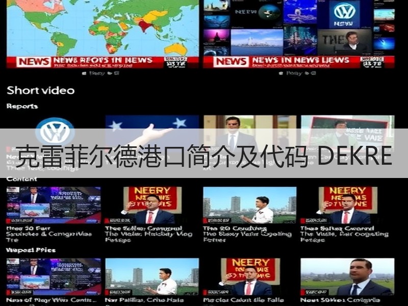 克雷菲尔德港口简介及代码 DEKRE 克雷菲尔德港口简介及代码 DEKRE