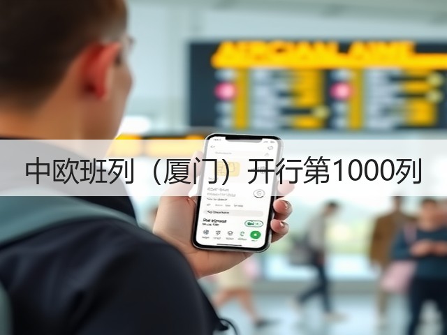 中欧班列(厦门)开行第1000列(图3) 中欧班列(厦门)开行第1000列(图3)