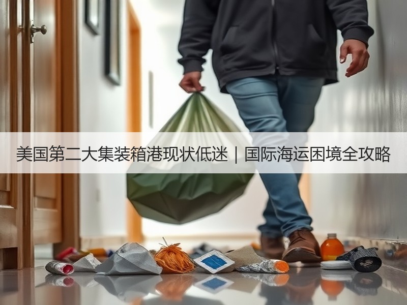 美国第二大集装箱港现状低迷｜国际海运困境全攻略